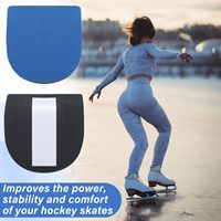 2 paires de semelles intérieures de performance pour patins de hockey, coussinets de protection pour patins à roulettes, pour les entraînements et les matchs des joueurs