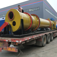 Séchoir rotatif 1,8x20m Hongke, prix usine, pour boues de charbon et boues industrielles minières, chauffage au gaz, équipement de séchage en acier au carbone