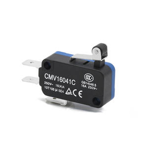 Micro-interrupteur miniature CNTD Changde Electric CMV16041C à réinitialisation automatique 16A type poulie avec borne 250 - Product Image 1