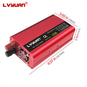 Convertisseurs de courant <span class=keywords><strong>LVYUAN</strong></span> au prix d'usine, 12v vers 110v, 500W, <span class=keywords><strong>1000W</strong></span>, 1500W, convertisseur à onde sinusoïdale modifiée - Product Image 4