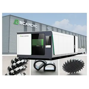 BCAMCNC 1000w laser cutter with rotary sheet metal laser cutter brass laser cutting machine