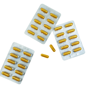 Cápsulas de Oro de Marca Privada al por Mayor en Blíster, Suplementos Naturales a Base de Hierbas para la Mejora Masculina - Product Image 1