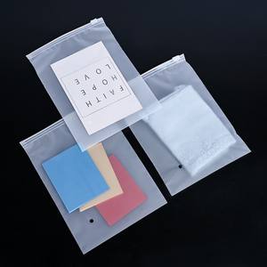 Cpe autosellado cremallera esmerilada transparente embalaje exterior gafas Pe sellado teléfono móvil accesorios Ziplock bolsa - Product Image 6