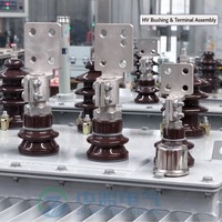 Transformateur triphasé immergé dans l'huile 630 kVA 10 kV/0,4 kV, régulation automatique de tension, faible perte