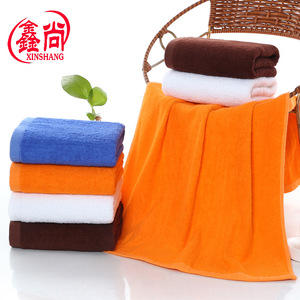 Toalla de baño Xinshang de 50x80cm, absorbente, de algodón puro, de color sólido, para uso en el baño del hotel - Product Image 3