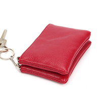 Dompet Mini Wanita Harga Grosir, Dompet Kulit Kecil, Dompet Pendek, Dompet Kartu Dua Lapis dengan Resleting untuk Wanita