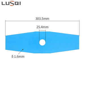 Nouveau produit de jardinage C1004, tête de lame de rechange pour débroussailleuse, couleur bleue, 25,4 mm - Product Image 2