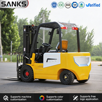 Offre Exclusive : Chariot Élévateur Électrique Industriel 4 Tonnes avec Déplaceur Latéral pour Entrepôt – Direct Usine
