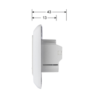 Thermostat programmable à écran LCD de haute qualité pour le chauffage des pièces, régulateur de température, chauffage au sol