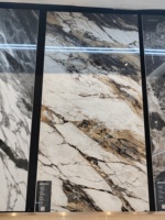Carreaux de marbre céramique de luxe 60x120 pour sol et mur Carreaux de sol en porcelaine émaillée