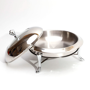 Piccola pentola calda di lusso in acciaio inox con coperchio in acciaio Design moderno fondo a induzione per fornelli a Gas per la cottura delle zuppe a casa - Product Image 2