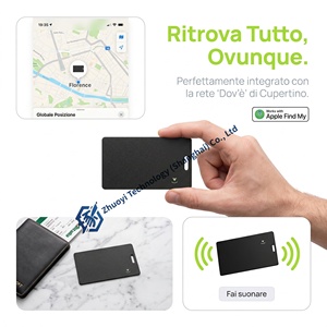 GPS Airtags für Karten Mini 4er-Pack Standortbestimmung Aufladbar 2 Anpassbare Wasserdichte Kleine Zubehörteile Mikro 10 Jahre 2e Voiture - Product Image 3