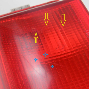 Fanale posteriore sinistro Renault Supercinque 1984-1996 (51416) - Product Image 2