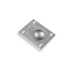 Poignée carrée en acier inoxydable 304 pour yacht marin, anneau de tirage, boucle de couvercle de pont, poignée de cabine - Product Image 3