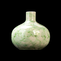 Nouvelle Arrivée Bouteille Diffuseur à Roseaux en Céramique Verte Luxe Vide pour Décoration d'Intérieur