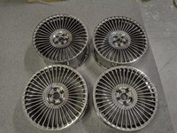 Jantes forgées multi-branches à disque fermé, finition polie miroir argentée, 15-24 pouces, 5x112 5x120 pour Maybach Classe S, Bentley, Rolls Royce