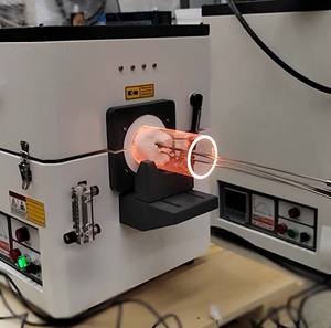 Horno de tubo eléctrico de alta temperatura para laboratorio, 1700C - Product Image 4