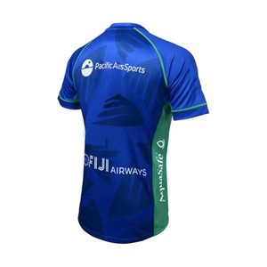 Jersey deportivo de Fiyi, nuevo modelo de Jersey de <span class=keywords><strong>Rugby</strong></span> personalizado por sublimación, venta al por mayor - Product Image 2