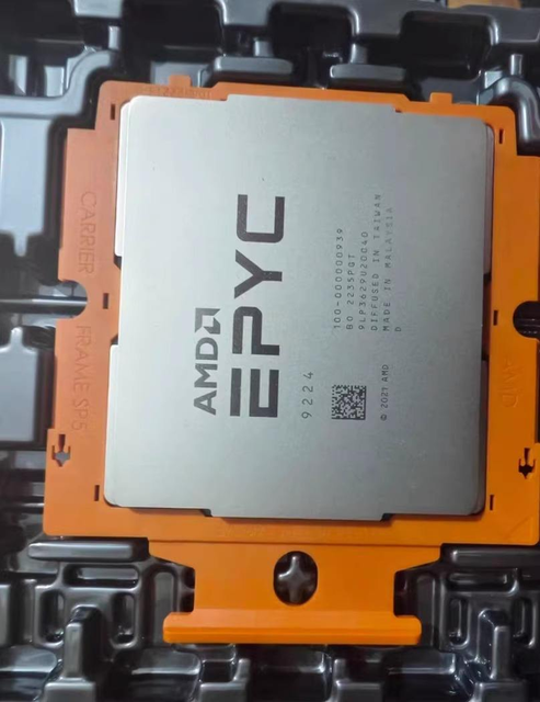 9004 SERIES AMD EPYC 9224 Server CPU 3.7GHz/2.5GHz 48-core 64MB 200W SP5 Enterprise Server CPU Processor