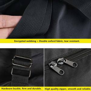 Muestra Gratuita de Bolsa de Cintura Deportiva para Motocicleta 600D/RPET, Hebilla Plegable, Impermeable, Bolsa de Sillín para Motocicleta - Product Image 6