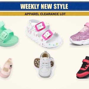 Wholesale <b>Kids</b> <b>Shoes</b> Bulk, Assorted Random Styles Canvas Sneakers Sandals Leather Tennis for Children Random Mix - Product Image 5