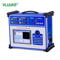 VLUUKE LND-1200 Probador de Relés Trifásicos con Inyección de Corriente Secundaria de 220V para Pruebas