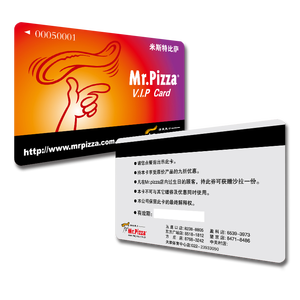 Yts Chất lượng cao in ấn tùy chỉnh CR80 thẻ tín dụng Kích thước hico/Loco PVC Thẻ quà tặng nhựa dải từ thẻ khách hàng trung thành - Product Image 4