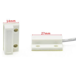 Taidacent Contacteur Magnétique Décibel Alarme MC38 MC-<span class=keywords><strong>38</strong></span> Filaire Faire Capteur Magnétique De Porte D'alarme Antivol Alarmes pour Windows - Product Image 5