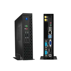 Mini computador industrial Core I3 4100M I5 I7 Cpu 8G Intel 12V Minippc 2 * Rs232 Com Win10 Desktop Computadora Mini Pc