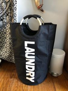 Borsa per Bucato da Viaggio Extra Large OEM, Lavabile in Lavatrice, in Nylon con Coulisse, Design Stampato Antistrappo, Nastro in Poliestere per Vestiti Sporchi - Product Image 4