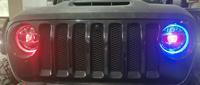 Feux avant LED Demon Eyes de haute qualité pour Jeep Wrangler JL 2018+ et Jeep Gladiator 4x4 Accessoires tout-terrain