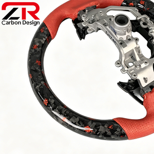 Volante de Fibra de Carbono Forjado Personalizado para <span class=keywords><strong>Lexus</strong></span> Serie IS RCF IS250 IS350 IS200 IS300 IS350 F SPORT 2013-2022 - Product Image 3