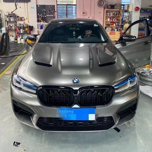 For M5 CS Carbon Fiber <b>Engine</b> <b>Hood</b> for G30/G38/F90 Models New 2018-2023 Upgrade Includes Screws Black 6 Months Warranty - Product Image 2