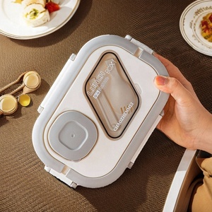 Icen Y02 Boîte à lunch en plastique sans BPA pour enfants avec couvercle chauffant pour les pique-niques en plein air et le stockage du déjeuner Boîte à bento pour enfants - Product Image 5