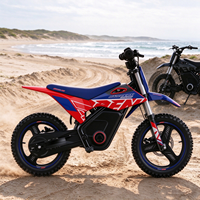 Mini moto électrique pour enfants SX-E500, 350W, batterie lithium 36V, moto tout-terrain avec amortisseurs hydrauliques avant et arrière
