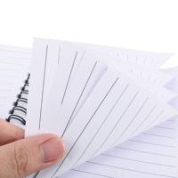 Cahier scolaire personnalisé imprimé, à feuilles mobiles, imperméable, format A4, couverture rigide pour étudiants, cahier en lin, journal de bureau