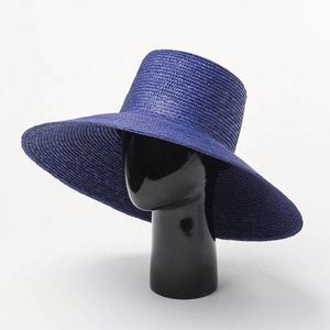 Sombrero de Paja Colorido de Diseño Personalizado para Mujer, Verano 2022, con Ala Ancha para Uso Diario, Pesca, Viajes y Playa - Product Image 3