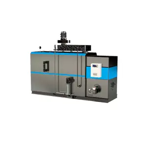 Generador de vapor horizontal automático de la biomasa Generador de vapor industrial para la industria de la alimentación del matadero