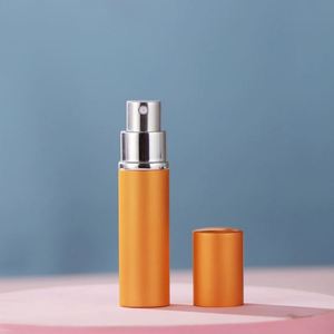 High Quality Custom Design Refillable Aluminum Atomizer <b>Perfume</b> <b>Bottle</b> Glass Inner Luxury Travel Spray Custom Color Personal - Product Image 1
