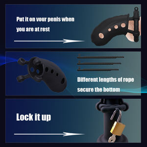 Sexbay'ın son kalıp tasarımı silikon erkek <span class=keywords><strong>penis</strong></span> kafes metal kilitleme yumuşak cilt farklı boyutları ile eşleştirilmiş olabilir - Product Image 2