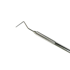 เครื่องมือตรวจฟันแบบแมนนวลพรีเมียม ทำจากสแตนเลสสตีล พร้อมด้ามจับตามหลักสรีรศาสตร์ ใช้งานได้ยาวนาน แม่นยำสูง เหมาะสำหรับทันตแพทย์ คลินิก และห้องปฏิบัติการ - Product Image 5