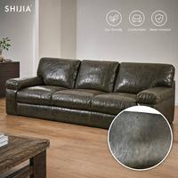 Cuir PU en microfibre en gros |   Tissu ignifuge résistant à l'hydrolyse pendant 10 ans, sans DMF, pour sièges de voiture et revêtements de canapé
