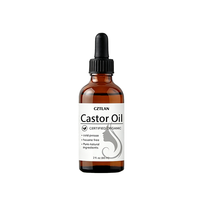 Huile de ricin noire biologique en gros, pressée à froid, pour la croissance des cils, des sourcils et des cheveux, et pour renforcer la ligne des cheveux