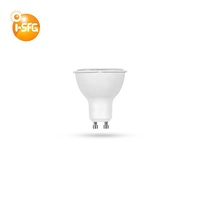 Ampoules LED Spot Certifiées CE Prix Usine Chine 3CCT 2700K-6500K RA80 5W Gu10 MR16 Plastique Alimentation CA Résidentielle