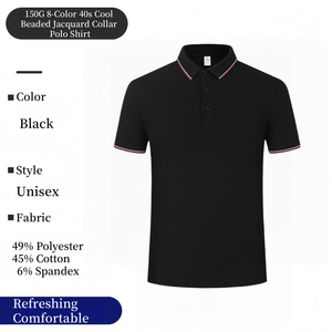 Da uomo Casual a maniche corte per <span class=keywords><strong>Polo</strong></span> nuovo Design classico alla moda a maglia Logo personalizzato oversize stile aziendale - Product Image 5