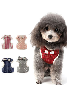 Venta al por mayor logotipo personalizado multi-colores ajustable gato perro Arnés con correa - Product Image 5