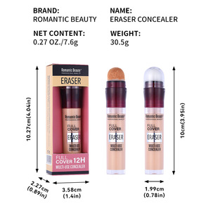 Correcteur Liquide Multi-Usages Romantic Beauty Couvrance Totale pour Visage, Yeux et Nez – Longue Tenue, Non Transférable, Effet Fond de Teint - Product Image 2