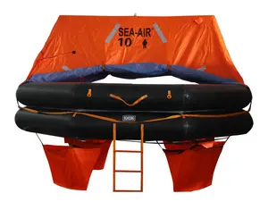 Factory Direct Cheap Wholesale Red Marine 6/8/10/12 person Life raft