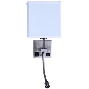Modern USB Port Indoor Hotel Reading <b>Lights</b> Bedroom Lamp Sconce <b>Corridor</b> Wall Lamp Mounted Fixtures Guest Room LED <b>Light</b> Source - Product Image 1