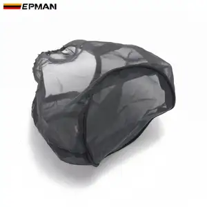 Epman capa protetora universal para filtro de ar, cobertura à prova de poeira e à prova d'água, filtros de entrada de ar de alto fluxo preto